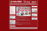 Webshop novatic Lackfabriken