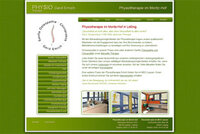 Webdesign Physiotherapie Emich im Moritzhof